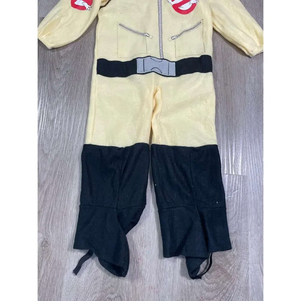 Rubie’s Ghostbusters Toddler Costume Yellow‎ Long Sleeve Jumpsuit Outfit